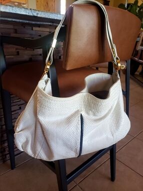 Jimmy Choo Python Ayse Purse Large Hobo